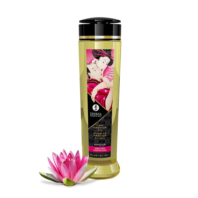 adult sex toy Shunga Massage Oil Amour Sweet Lotus 240ml> Relaxation Zone > Bath and MassageRaspberry Rebel
