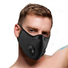 Load image into Gallery viewer, adult sex toy Quarantined Black Fashion Face Mask&gt; Bondage Gear &gt; MasksRaspberry Rebel
