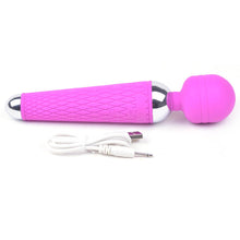 Load image into Gallery viewer, adult sex toy 10 Speed Purple Rechargeable Magic Wand&gt; Sex Toys For Ladies &gt; Wand Massagers and AttachmentsRaspberry Rebel
