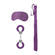 Load image into Gallery viewer, adult sex toy Ouch Introductory Purple Bondage Kit 1Bondage Gear &gt; Bondage KitsRaspberry Rebel
