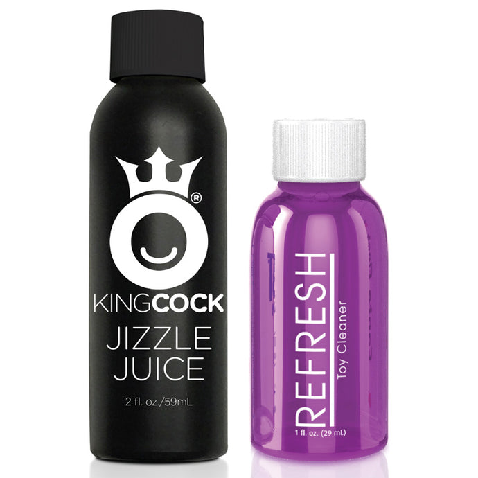 adult sex toy King Cock 9 Inch Squirting Dildo With Balls FleshSex Toys > Realistic Dildos and Vibes > Squirting DildosRaspberry Rebel