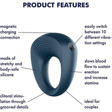 Load image into Gallery viewer, Satisfyer Ring 2 Power Cock Ring
