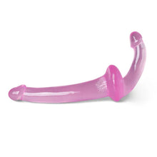 Load image into Gallery viewer, Double Fun Pink Strapless Strap On Dildo
