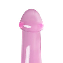 Load image into Gallery viewer, Double Fun Pink Strapless Strap On Dildo

