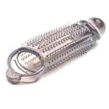Load image into Gallery viewer, Stretchy Black Penis Sleeve With Pleasure Ridges
