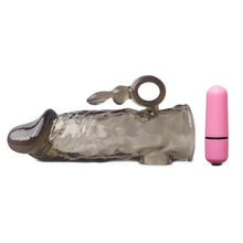 Load image into Gallery viewer, Clear Rabbit Vibrating Penis Extender
