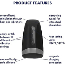 Load image into Gallery viewer, Satisfyer Men Heat And Vibration Masturbator
