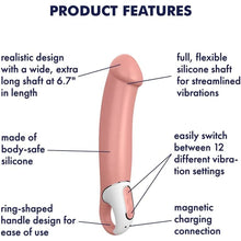 Load image into Gallery viewer, Satisfyer Vibes Master Nature Rechargeable Vibrator
