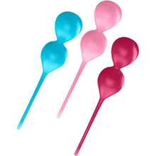 Load image into Gallery viewer, Satisfyer Set Of 3 Weighted Double Training Orgasm Balls
