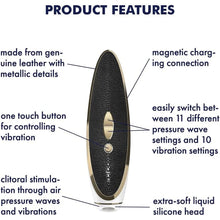 Load image into Gallery viewer, Satisfyer Luxury Haute Couture Clitoral Massager
