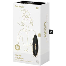 Load image into Gallery viewer, Satisfyer Luxury Haute Couture Clitoral Massager
