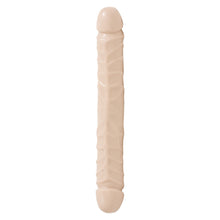 Load image into Gallery viewer, Jr Veined Double Header 12 Inch Bender Dong Flesh Pink
