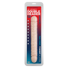 Load image into Gallery viewer, Jr Veined Double Header 12 Inch Bender Dong Flesh Pink
