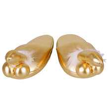 Load image into Gallery viewer, Golden Penis Slippers
