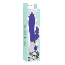 Load image into Gallery viewer, ToyJoy Funky Rabbit Vibrator Purple
