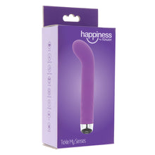 Load image into Gallery viewer, ToyJoy Smile Tickle My Senses Purple Mini G Spot Vibe
