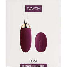 Load image into Gallery viewer, Svakom Elva Remote Control Vibrating Bullet
