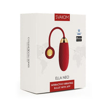 Load image into Gallery viewer, Svakom Ella Neo Red Interactive Vibrating Bullet
