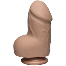Load image into Gallery viewer, The D  Fat D 6 Inch Vanilla Dildo With Balls
