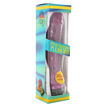 Load image into Gallery viewer, Jelly Penis 7 Inches Purple Vibrator
