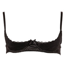 Load image into Gallery viewer, Cottelli Half Cup Bra Black
