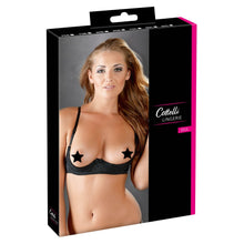 Load image into Gallery viewer, Cottelli Half Cup Bra Black
