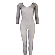 Load image into Gallery viewer, NOXQSE Collection Black Net Catsuit
