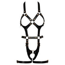 Load image into Gallery viewer, Bad Kitty Leather Look Body Harness
