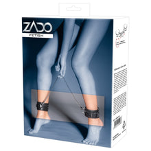 Load image into Gallery viewer, Zado Leather And Chain Ankle Leg Restraint
