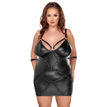 Load image into Gallery viewer, Cottelli Curves Bondage Plus Dress
