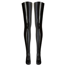 Load image into Gallery viewer, LateX Black Stockings
