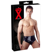 Load image into Gallery viewer, LateX Briefs with Anal Plug
