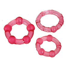 Load image into Gallery viewer, ToyJoy Stay Hard Cock Ring Set
