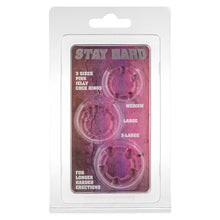 Load image into Gallery viewer, ToyJoy Stay Hard Cock Ring Set
