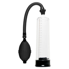 Load image into Gallery viewer, ToyJoy Rock Hard Black And Clear Penis Power Pump
