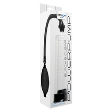 Load image into Gallery viewer, ToyJoy Rock Hard Black And Clear Penis Power Pump
