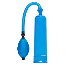 Load image into Gallery viewer, ToyJoy Rock Hard Stimulation Blue Power Penis Pump
