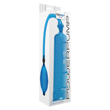 Load image into Gallery viewer, ToyJoy Rock Hard Stimulation Blue Power Penis Pump
