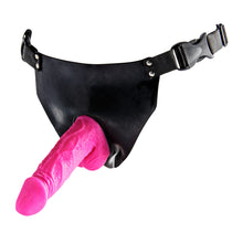 Load image into Gallery viewer, ToyJoy Pink Powergirl Strap On Vibrating Dong
