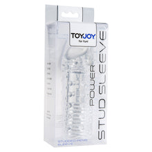 Load image into Gallery viewer, ToyJoy Power Stud Sleeve Clear
