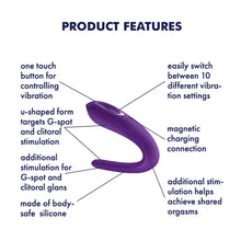 Load image into Gallery viewer, Satisfyer Partner Couples Vibrator
