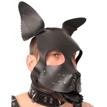 Load image into Gallery viewer, The Red Leather Puppy Dog Mask
