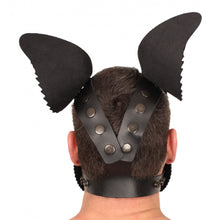 Load image into Gallery viewer, The Red Leather Puppy Dog Mask
