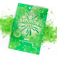 Load image into Gallery viewer, Explosive Kiss Mint Oral SEX Popping Candies 9g

