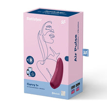 Load image into Gallery viewer, Satisfyer App Enabled Curvy 1 Plus Rose Red
