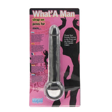 Load image into Gallery viewer, What A Man Black Strap On Double Penetrator
