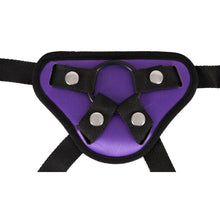 Load image into Gallery viewer, Purple And Black Universal Harness Strap On
