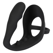 Load image into Gallery viewer, Black Velvets Cock Ring And Anal Plug
