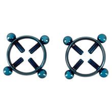 Load image into Gallery viewer, Bad Kitty Blue Moon Nipple Jewelery
