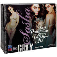 Load image into Gallery viewer, Sasha Grey Ultraskyn Deep Penetration Vibrating Pussy And Ass
